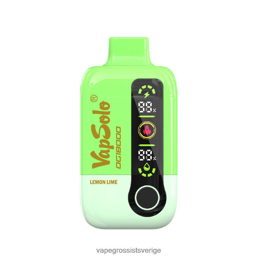 Vape Wholesale Sweden - VapSolo dg18000 citron lime 4Z24D22