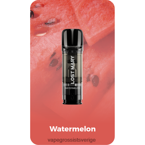 Vape Juice Wholesale - vattenmelon BXF6H0434 LOST MARY Tappo förfyllda ersättningskapslar