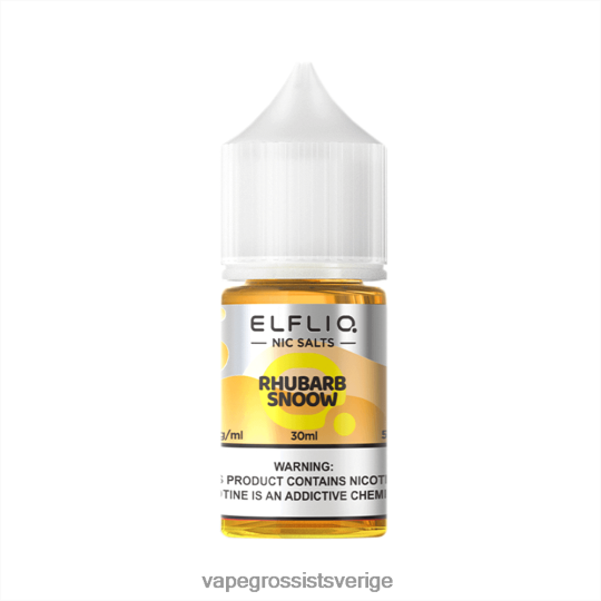 Vape Grossist - ELFBAR ELFLIQ nic salt 30 ml rabarbernoow 00L04426