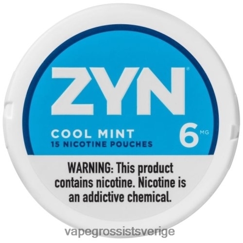 Vape Grossist - fräsch mint BXF6H016 ZYN nikotinpåse 6mg