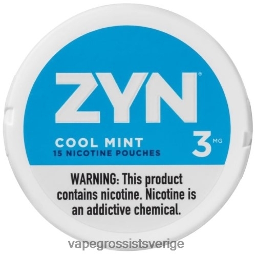 Vape Grossist - fräsch mint BXF6H026 ZYN nikotinpåse 3mg