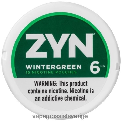 Vape Juice Wholesale - vintergrönt BXF6H014 ZYN nikotinpåse 6mg