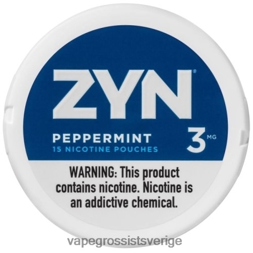 Vape Kit Wholesale - pepparmynta BXF6H028 ZYN nikotinpåse 3mg