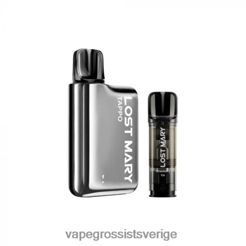 Vape Kit Wholesale - silver rostfritt x jordgubbsis BXF6H0438 LOST MARY Tappo pod vape kit